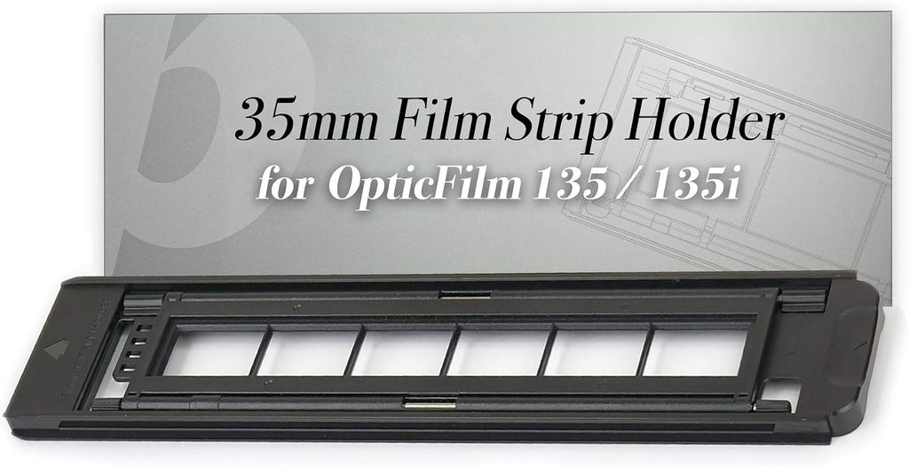 Plustek OpticFilm 135i + 35mm Film Strip Holder x2