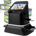 All-in-One Film to Digital Converter 22MP Film Scanner, 4.3' LCD Slide Negative Scanner with Image Preview Editing for 35mm/120 Medium Format Films