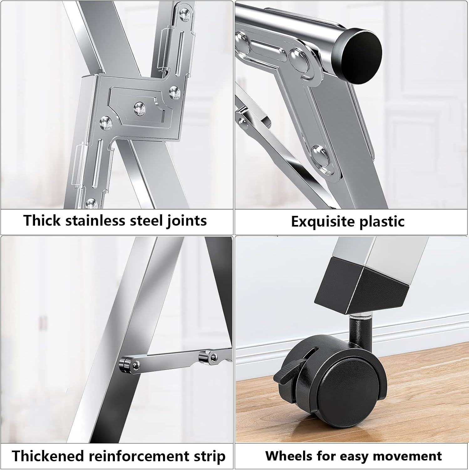 Retractable Heavy Duty Clothes Drying Rack - 1.6m Stainless Steel Collapsible Indoor/Outdoor Garment Rail, Foldable Airer, Easy Install, Space-Saving Laundry Solution