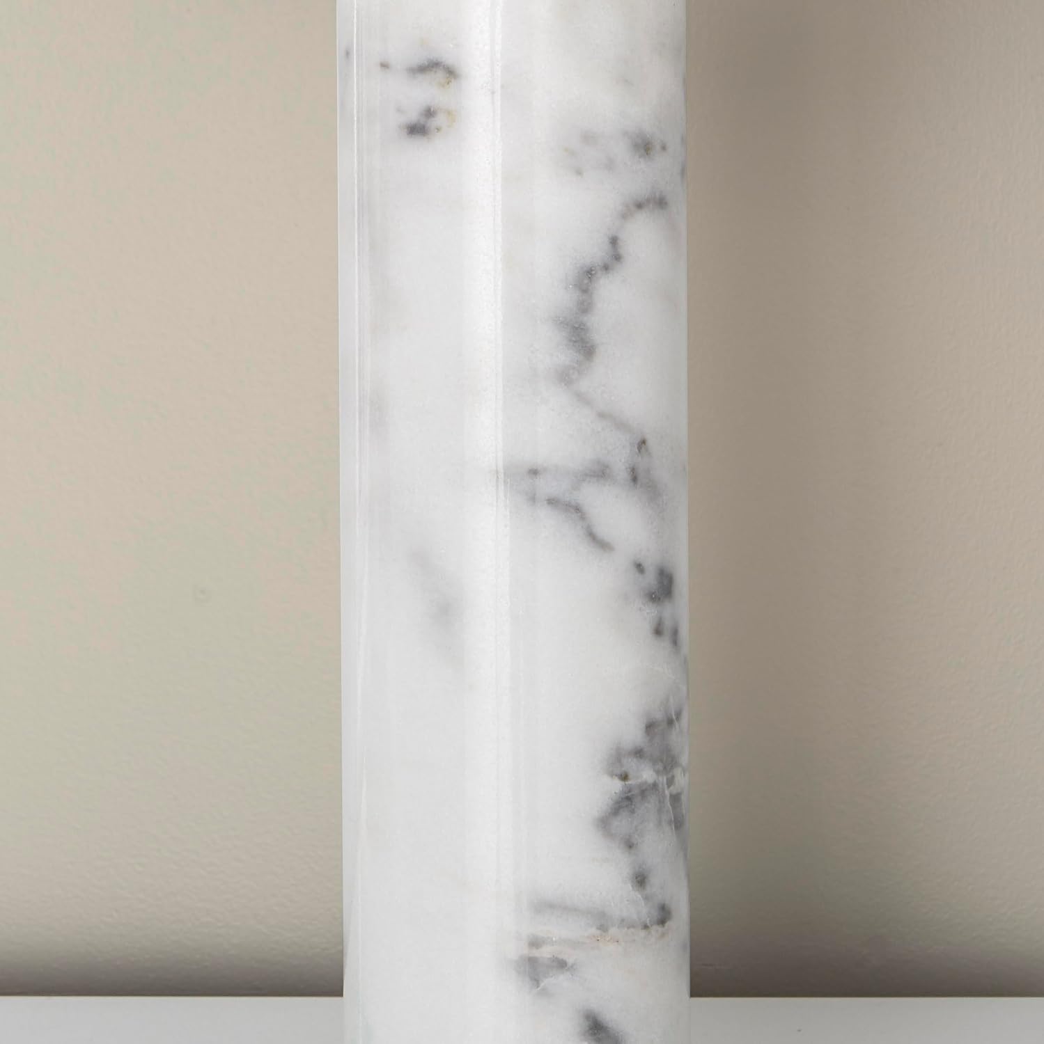 LumiSource Marbella 26' Marble Table Lamp Set of 2, Desk Lamp, Bedside Lamps for Night Stands, Nightstand Lamp, Small Lamp, Small Table Lamps for Living Room, White Table Lamps Set of 2