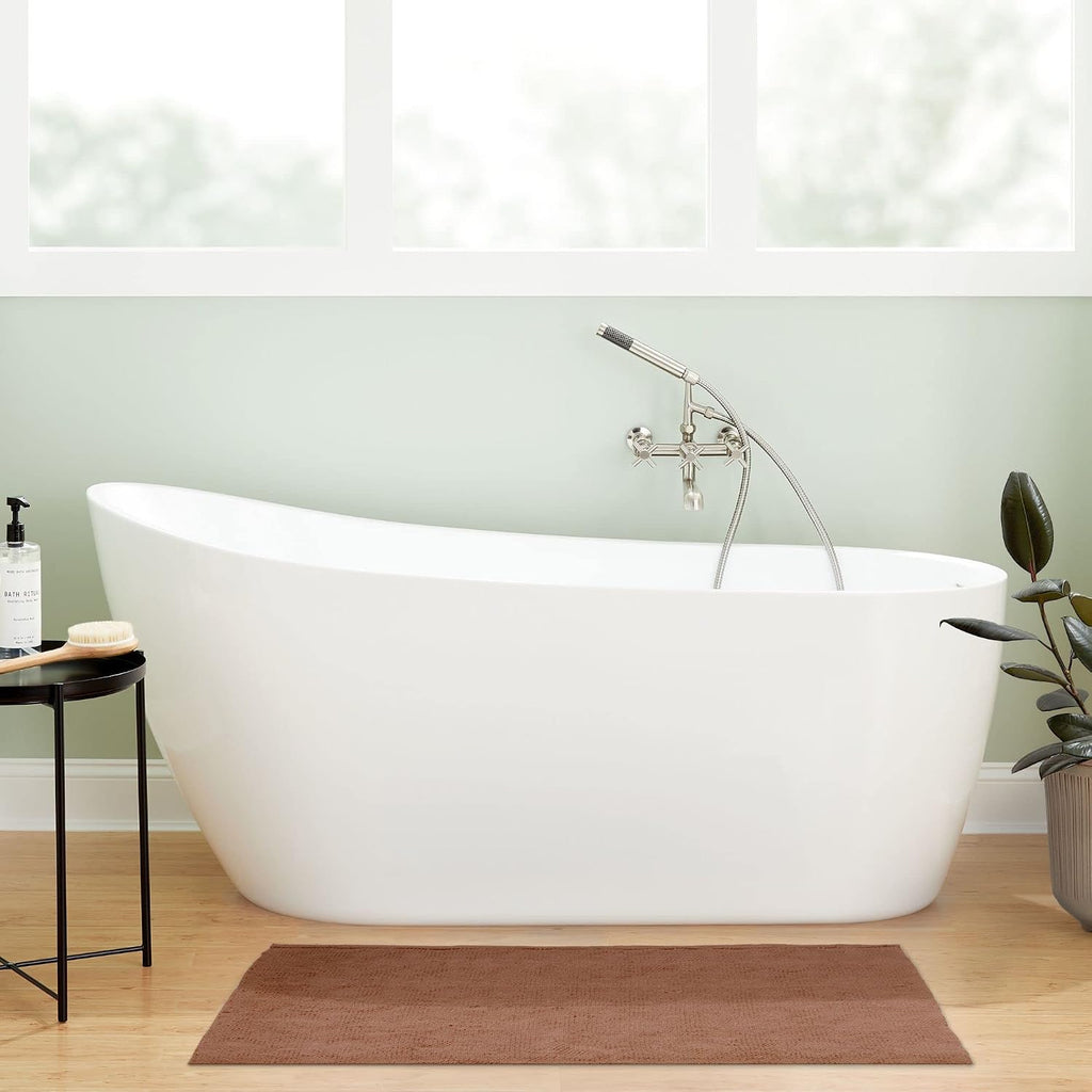 Signature Hardware 483534 Sheba 59' Free Standing Acrylic Oval Tub