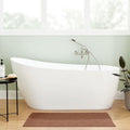 Signature Hardware 483534 Sheba 59' Free Standing Acrylic Oval Tub