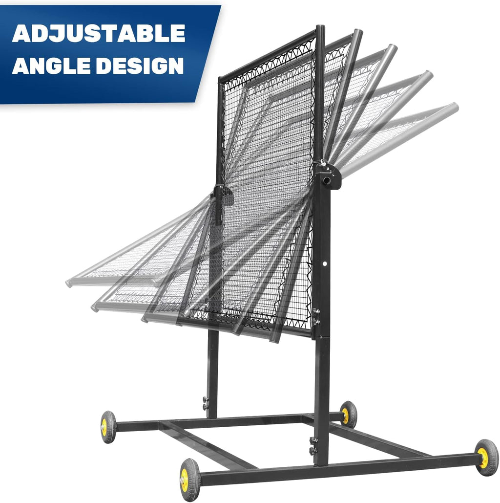 MR Height Adjustable Rebounder, Portable Sports Bounce Back Net, Adjustable Angle Pitch Back Return Net, Rebound Wall for Lacrosse, Baseball, Softball, Soccer, Football, Basketball, Volleyball, Tennis