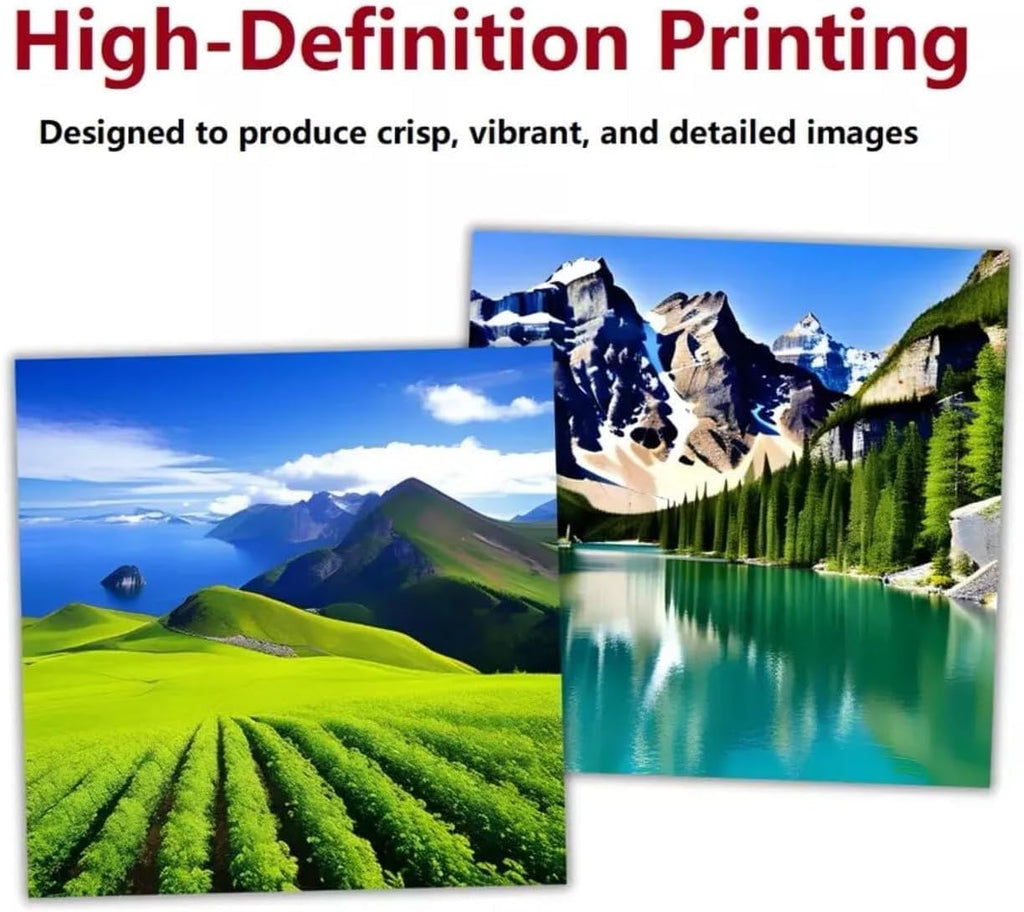 Cartridge-Free Super-Tank Printer with DTF Ink Bundle for Heat Transfers, Easy Fill, Built-in Scanner & Copier - DTF Conversion Printer New, Medium
