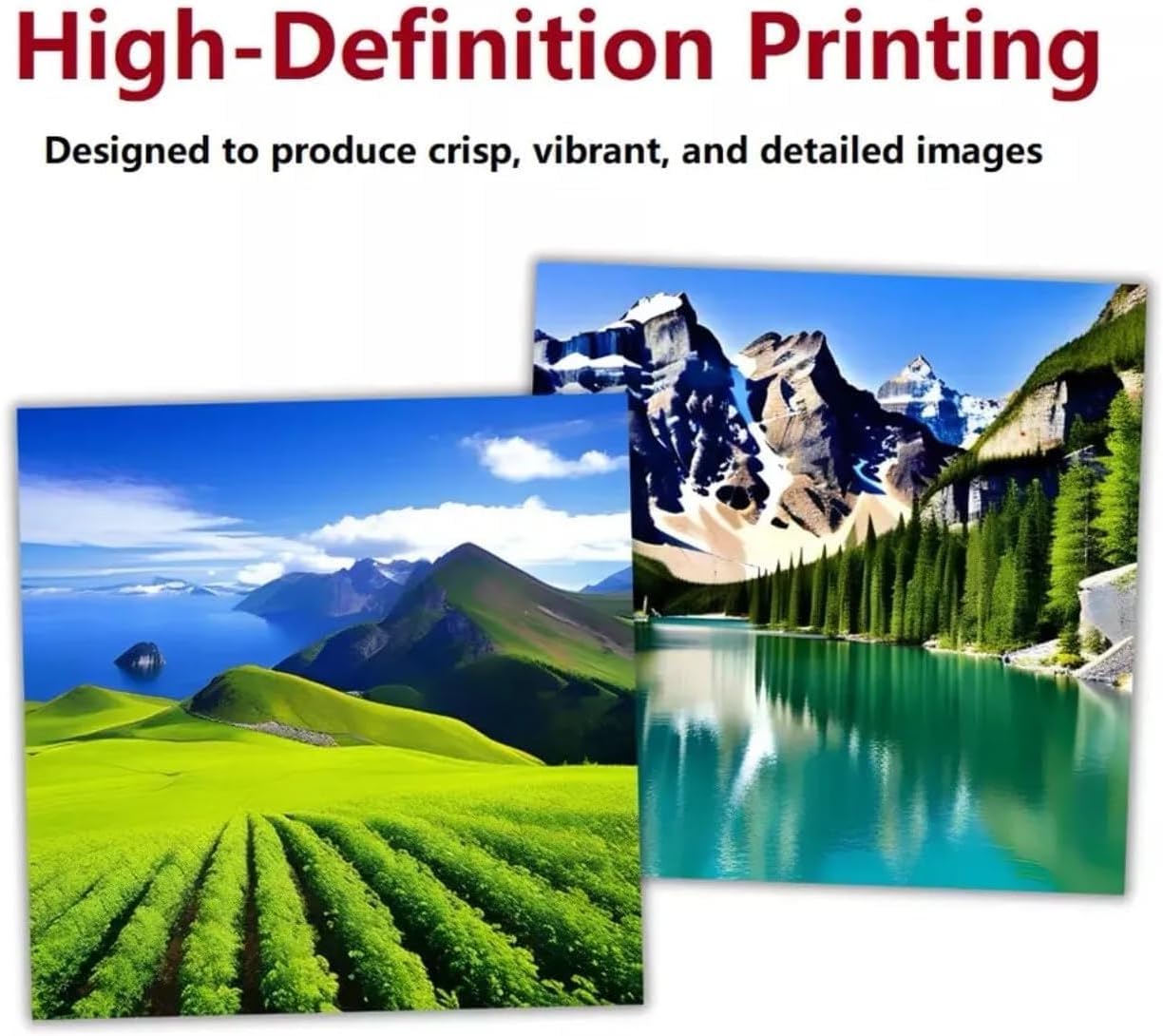 Cartridge-Free Super-Tank Printer with DTF Ink Bundle for Heat Transfers, Easy Fill, Built-in Scanner & Copier - DTF Conversion Printer New, Medium