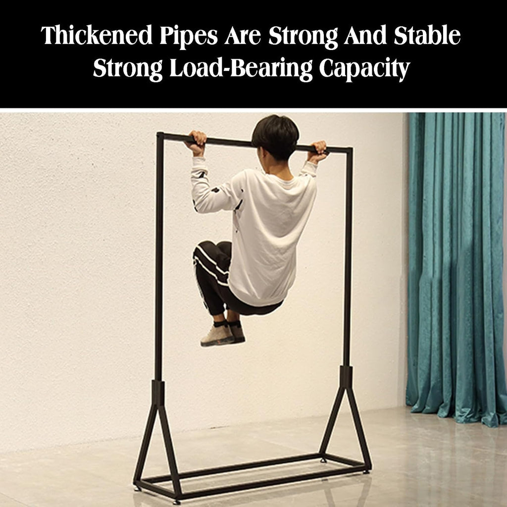 Freestanding Garment Rack Heavy Duty,Clothes for Hanging,for Showcasing Items In Thrift Shops, Boutiques and Retail Stores(100x40x130cm)