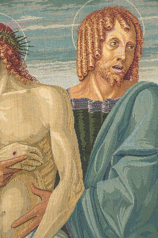Charlotte Home Furnishings Inc. Pieta Italian Tapestry Wall Hanging 20 X 25 Inch Viscose Cotton And Polyester Blend Wall Art Perfect For Home Decor And Wall Decor By Giovanni Bellini