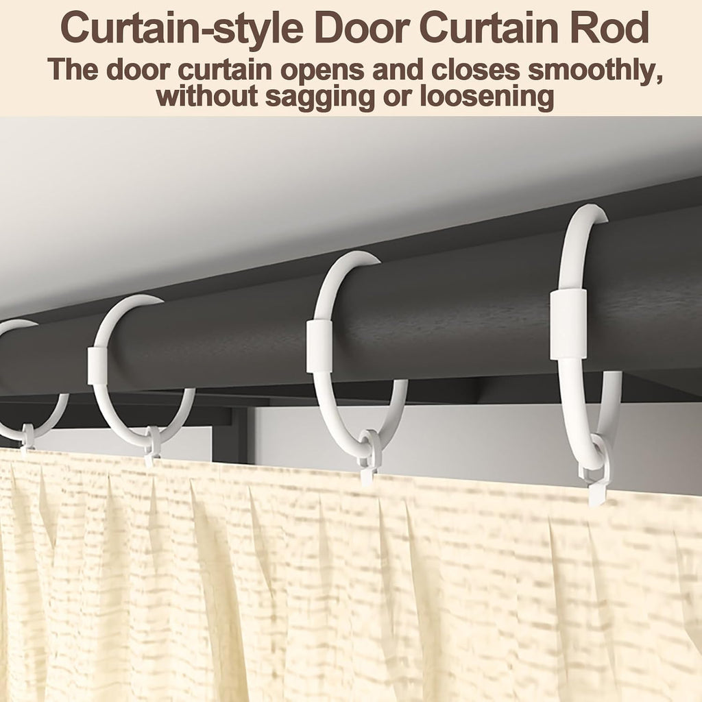 Heavy Duty Portable Wardrobe Closet With Cover, Metal Clothing Rack Organizer For Bedroom, Foldable Garment Rack With Hanging Rods, Clothes Rack For Bedroom(Green,150cm/59.1inch)