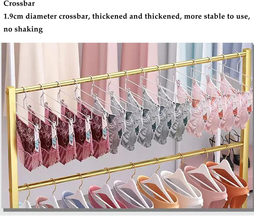 Retail Store Underwear Display Rack with Wheels, Bras Panty Shorts Storage Stand Silk Shawl Garment Rack,commercial Scarves Storage Towel Garment Hanger, for Bedroom/boutique