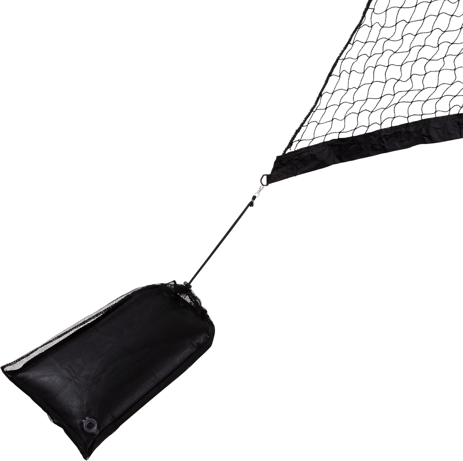 Goalrilla Basketball Hoop Return System Great for Solo Play or Free-Throw Practice and Compatible with Most In Ground Hoops , Black