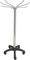 FixtureDisplays® Lead Apron Rack MRI X-Ray Protective Cover Mobile Rack with Wheels Stainless Steel Construction Non-Magnetic 1782-517W Classic-New