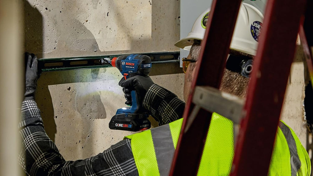 Bosch GDX18V-1860CN 18V Connected-Ready Two-In-One 1/4 In. and 1/2 In. Bit/Socket Impact Driver/Wrench (Bare Tool)