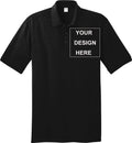 Personalized Men's Polo Shirt with Photo Logo Print 10 Pack Custom Uniform Shirt