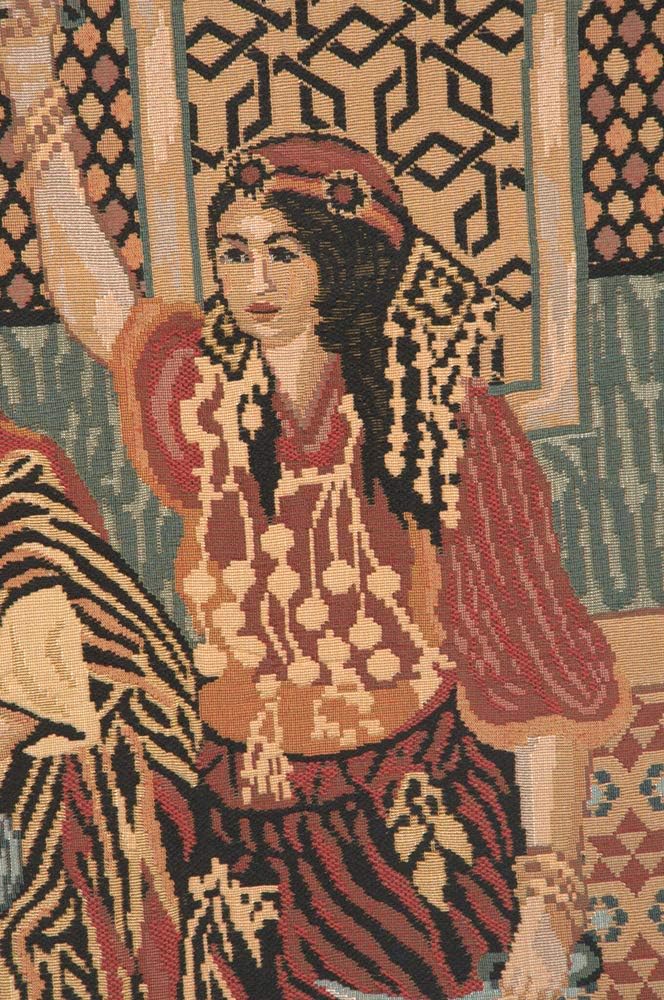 Musical European Tapestry - 62 in. x 60 in. Cotton/Viscose/Polyester by Charlotte Home Furnishings