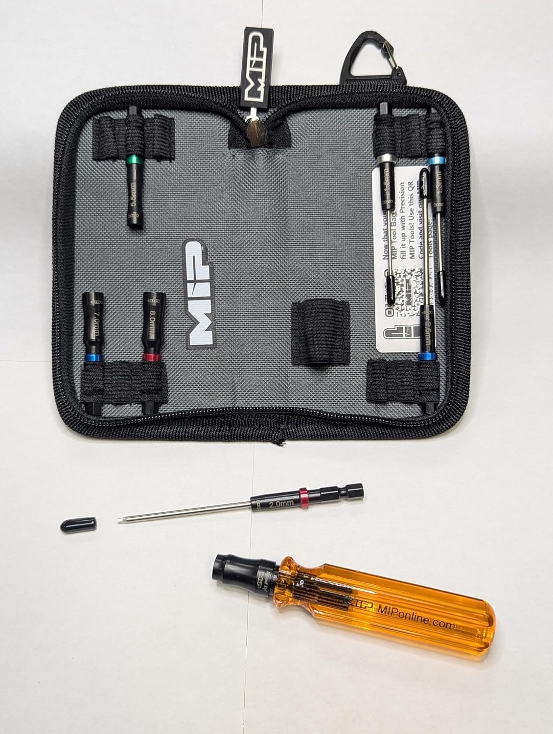 MIP Essentials Speed Tip RC Mini Tool Kit #5230S – Portable Metric Hex & Nut Driver Set for RC Repair, Maintenance & Assembly for Traxxas, Arrma, Losi, Axial, Tamiya