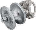 Jake Sales Cantilevered Gate Rollers, Cantilevered Rollers, Rolling Cantilever, Slide Gate Roller Hardware, for 3' Post, 2-3/8' Chain Link Fence Gate Frame