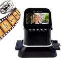 22MP Digital Film Scanner for 120 Medium Format 5 Sizes 35mm 127 Microfilm 4.3' LCD Slide Negative Converter to High Res JPEG