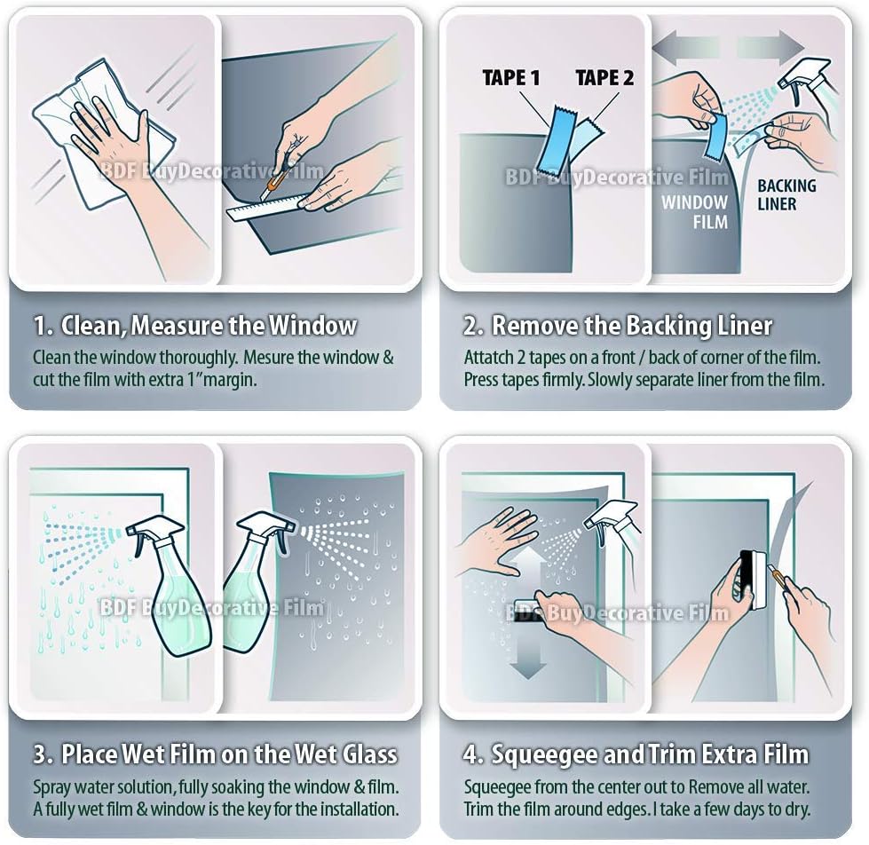 BDF S35 Window Film High Heat Rejection Reflective Silver 35 (Medium) - 48in X 24ft