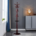 69 Inch Clothing Rack, Wooden Garment Rack, Modern Freestanding Coat Rack, Clothes Display Rack for Bedroom Office Entryway Living Rooms, Stores