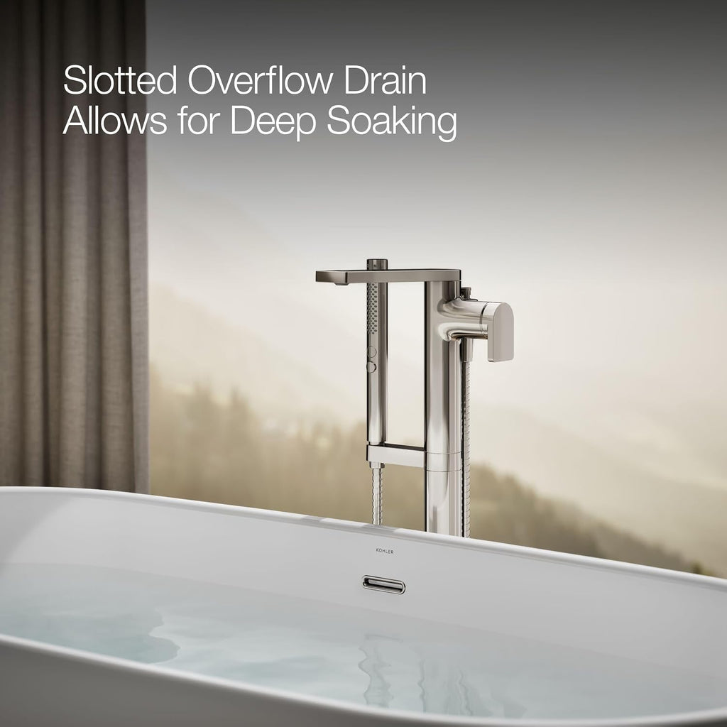 Kohler 25984-0 Ceric® 60' x 29' freestanding bath, White