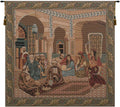 Musical European Tapestry - 62 in. x 60 in. Cotton/Viscose/Polyester by Charlotte Home Furnishings