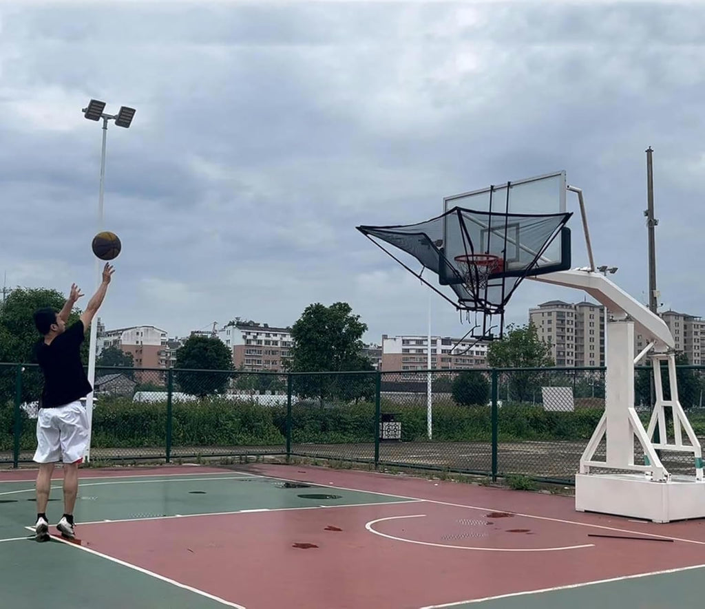 Shootaround Metal Basketball Rebounder for Hoops Basketball Basketball Net Rebounder Basketball Rebounder for Training Exercises