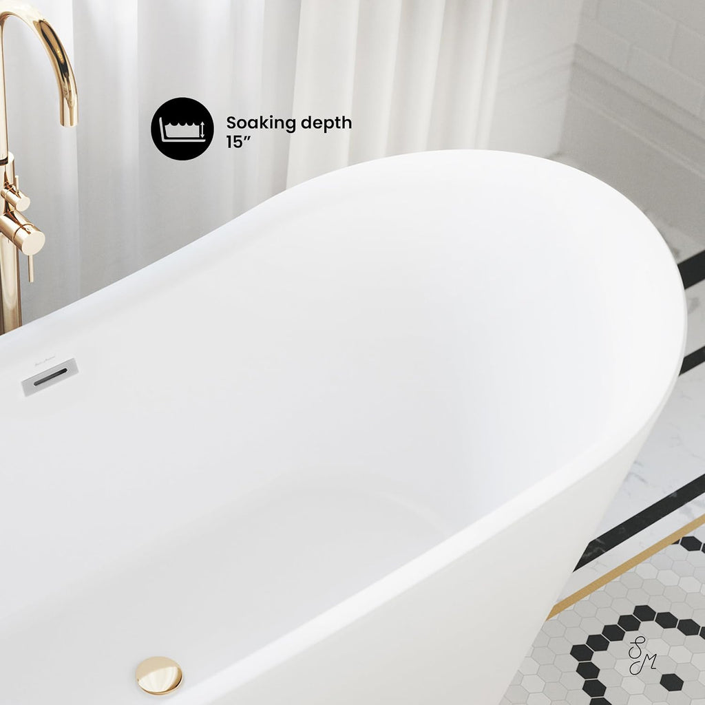 Swiss Madison SM-FB572 Ivy 67' Oval Bathtub