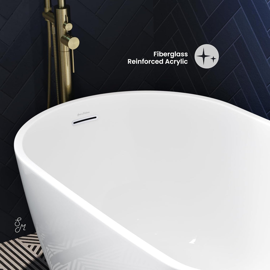 Sublime 60' Single Slipper Freestanding Bathtub