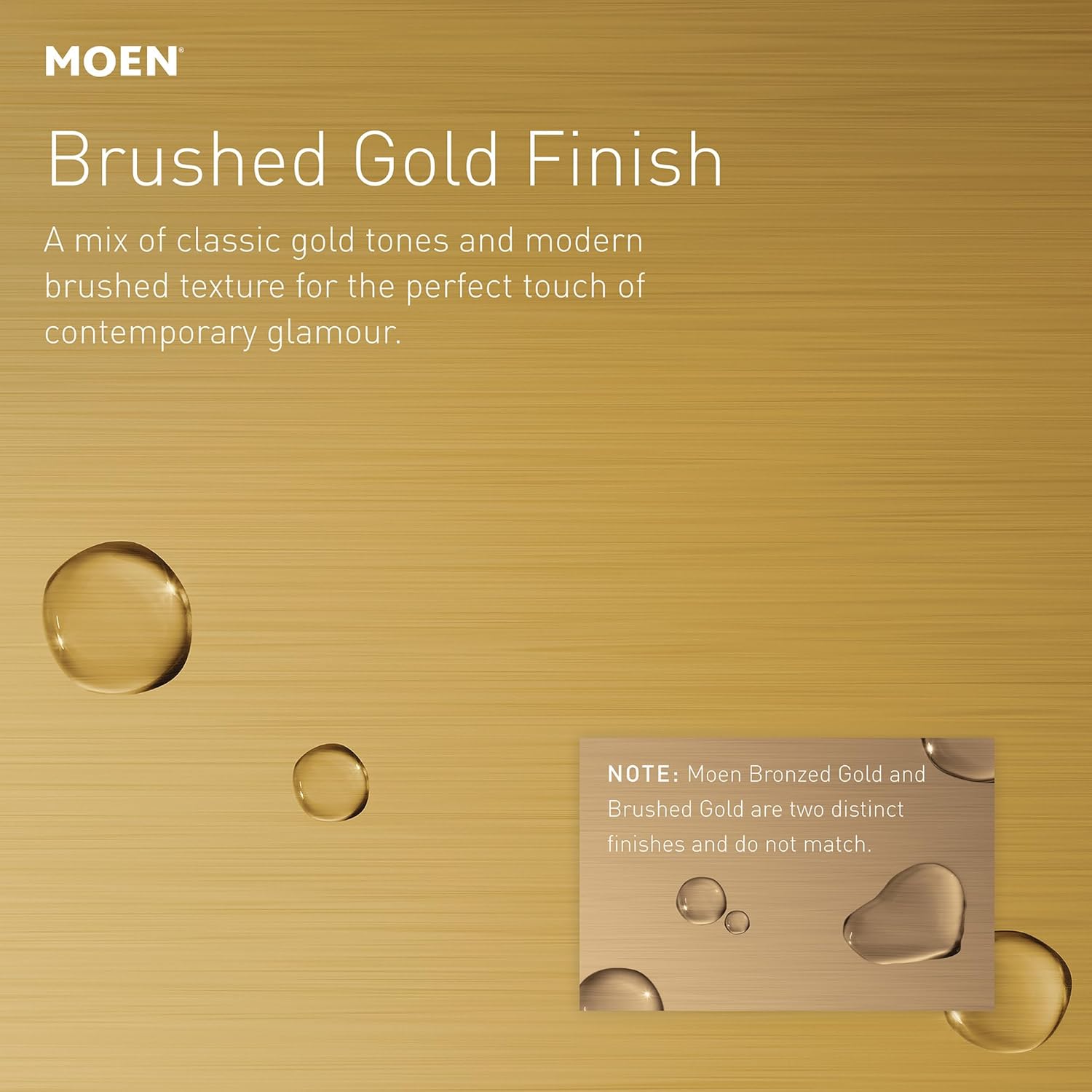Moen Voss Brushed Gold One-Handle Freestanding Floor Mount Tub Filler with Handshower, 695BG