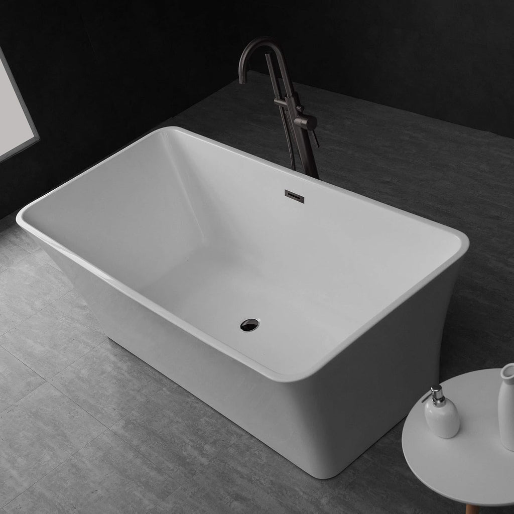 WOODBRIDGE B0004-MB-Drain &O Bathtub, White