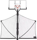Basketball Yard Guard Defensive Net System Rebounder with Foldable Net Basketball Rebounder Net for Baseball, Softball, Lacrosse, Soccer, Basketba