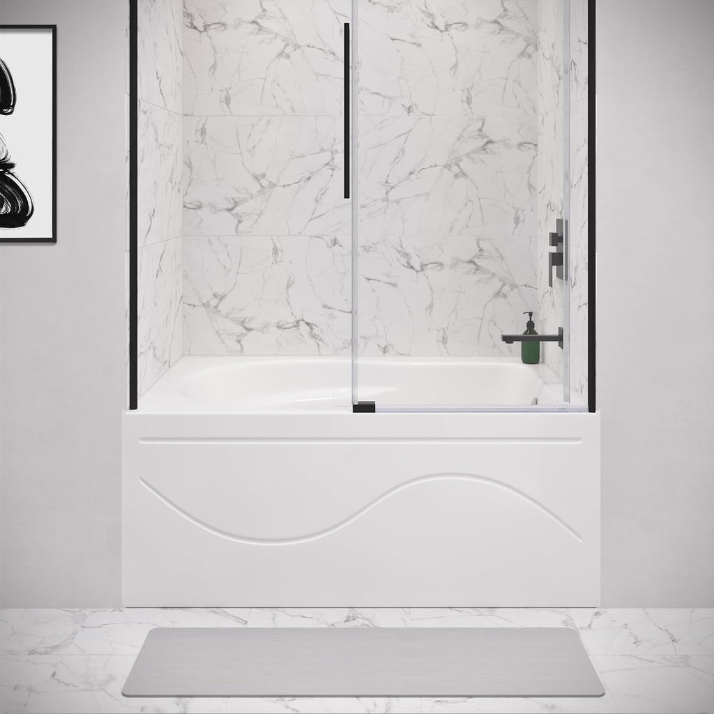 Ivy 48'' x 32' Bathtub with Apron Right Hand Drain in White
