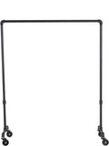 Industrial Heavy Duty Hanging Rod Garment Rolling Closet Organizer Rack (36 in., Wheels)