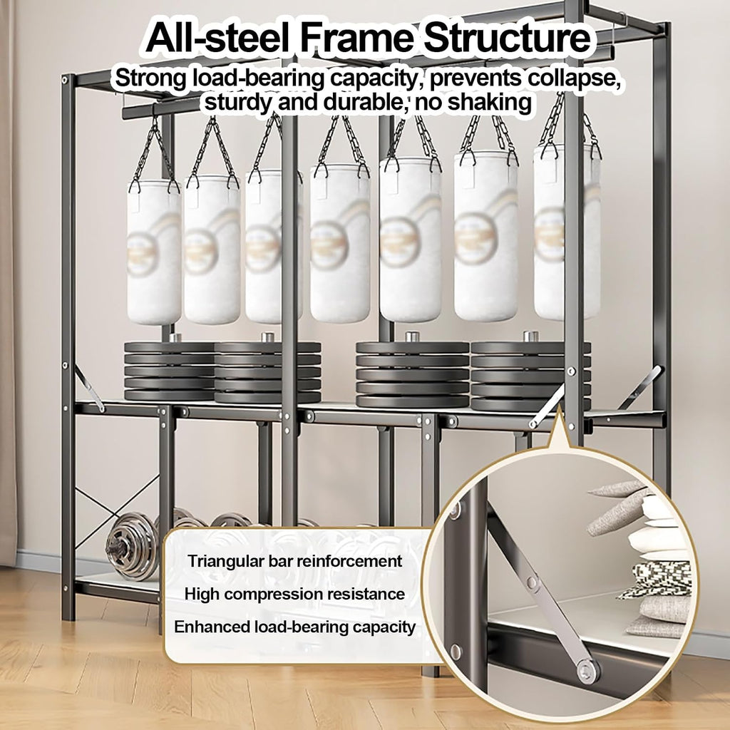Portable Wardrobe Closet with Cover, Clothing Coat Storage Organizer with Hanging Rods, Foldable Garment Rack for Hanging Clothes, Steel Tube Clothes(Blue,110cm/43.3inch)