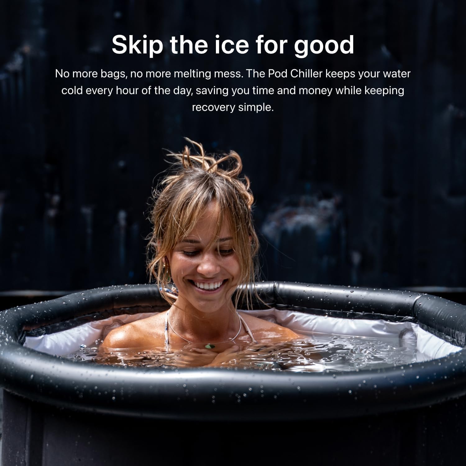 The Pod Company Standard Ice Bath Tub (Ice Pod Standard, Chiller (41°F))