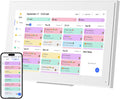 Digital Calendar:15.6-inchWall Planner Electronic Calendar & Chore Chart, Smart Touchscreen Interactive Display for Family Schedules– Wall and Desk Mountable, Great for Organizing Your 2026 Calendar