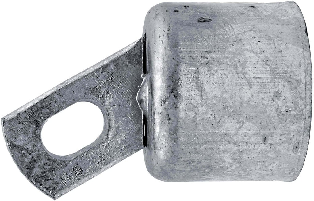 1-5/8' - CASE - Top Rail End for Chain Link Fence - Use for 1-5/8' Outside Diameter Top Rail Pipe - Galvanized Pressed Steel Chain Link Rail End - Qty 100