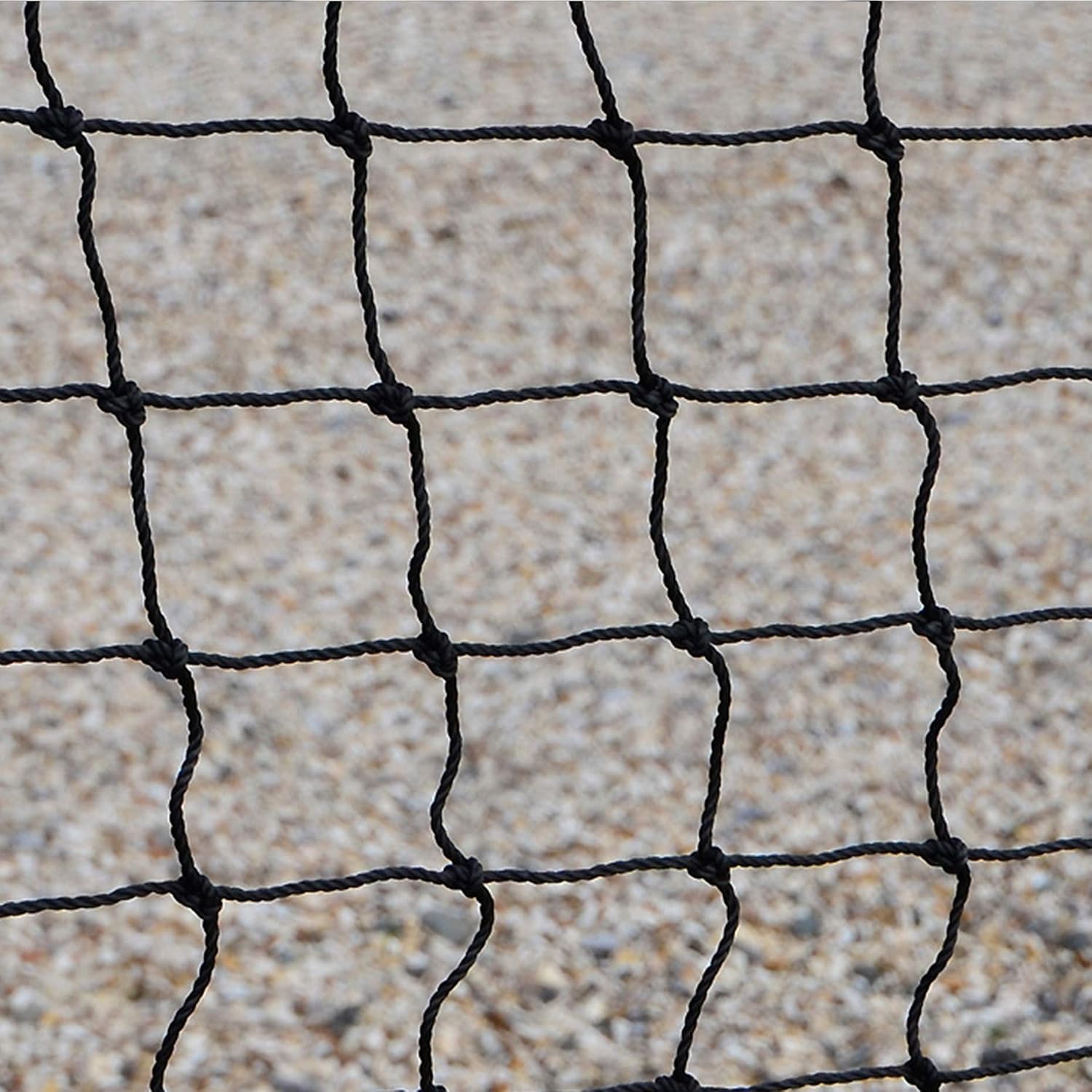 Cricket Ball Stop Net | Backyard Backstop Netting [66ft x 3ft Post and Net Package]