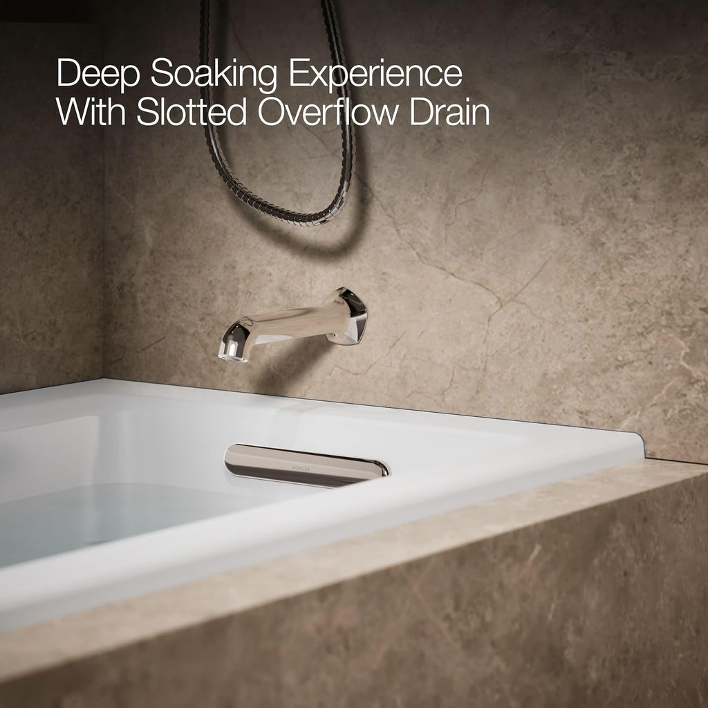 Kohler K-1947-XHGHR-0 Archer Bathtub, White