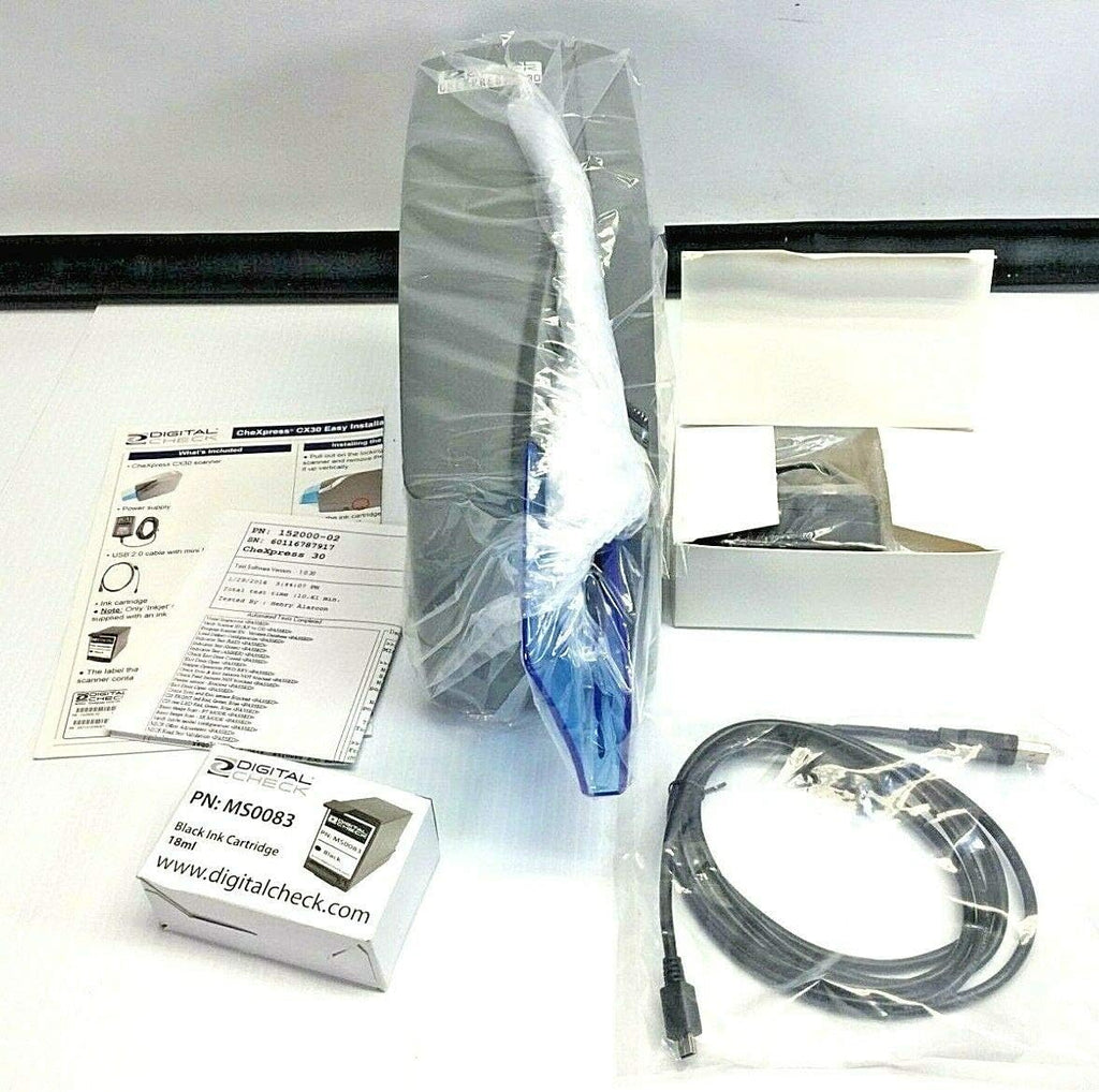 Digital Check CheXpress CX30 Check Scanner (152000-02)
