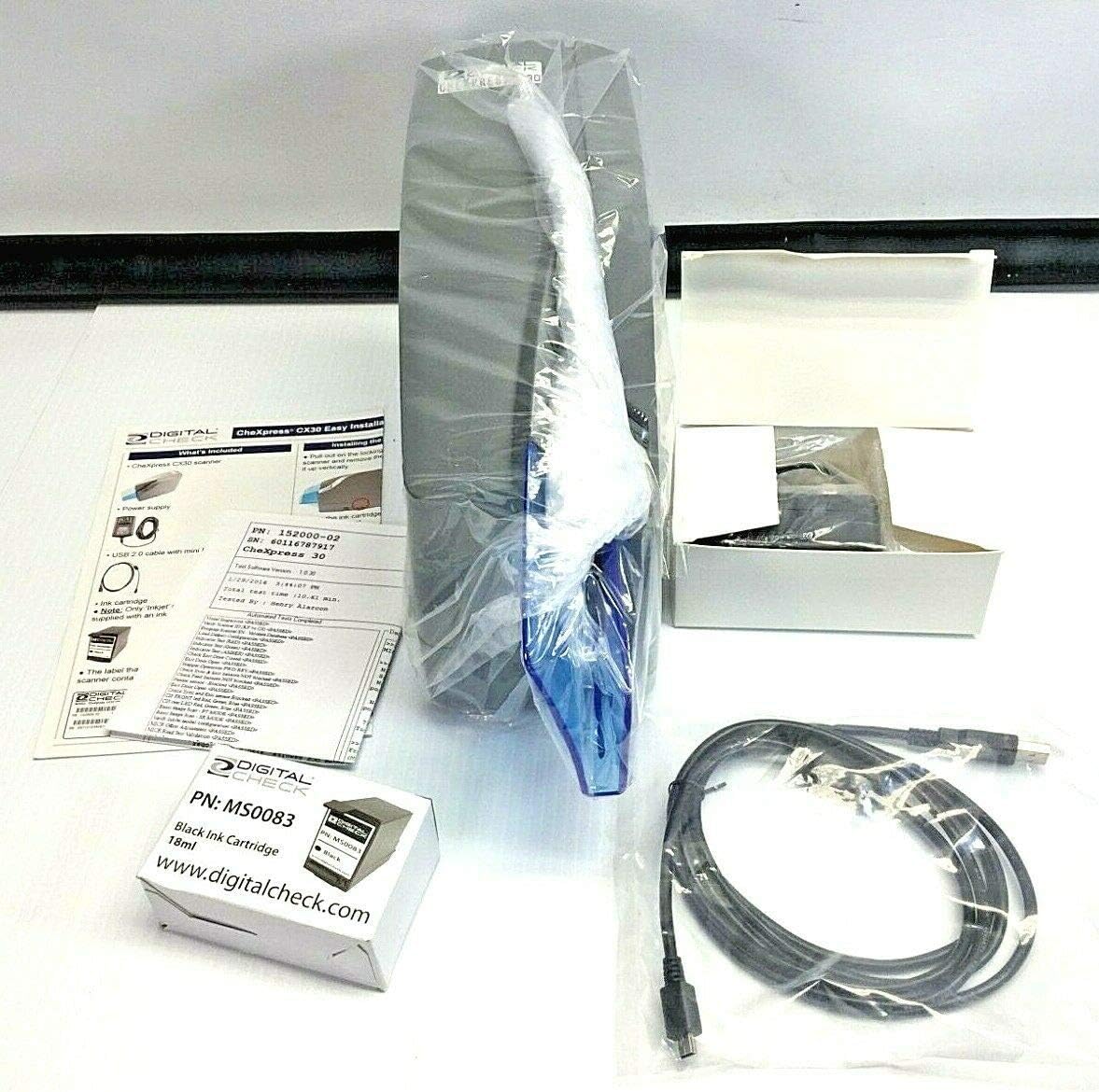 Digital Check CheXpress CX30 Check Scanner (152000-02)