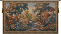C Charlotte Home Furnishings Inc Verdure Aubusson Belgian Tapestry Wall Hanging | Viscose Cotton and Polyester Blend Wall Art | 41 in. x 69 in | Home Decor Accents