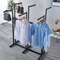 Floor-standing Heavy Duty Metal Garment Racks, Retail Boutique Store Clothes Display Rack Nakajima Rack ， Commercial Entryway Organizer Coat Rack，adjustable Height 6 Way Rack Clothes Hanging Rod