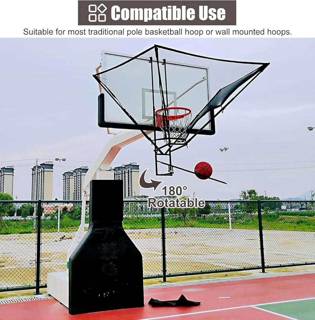 Shootaround Metal Basketball Rebounder for Hoops Basketball Basketball Net Rebounder Basketball Rebounder for Training Exercises