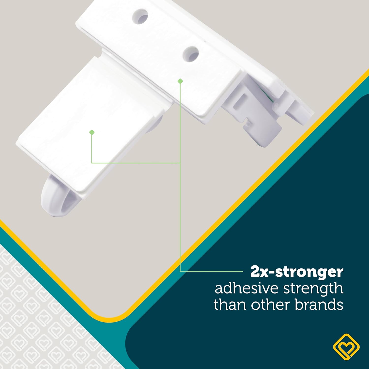 Safety 1st - Secure-to-Explore Adhesive Cabinet Locks Baby Proofing, ChildLocks for Cabinets and Drawers (4 Locks), White (Pack of 12)