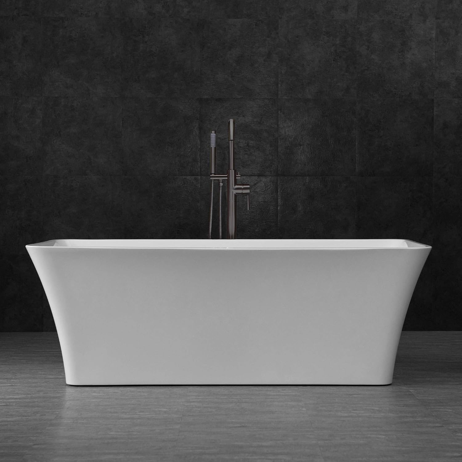WOODBRIDGE B0004-MB-Drain &O Bathtub, White