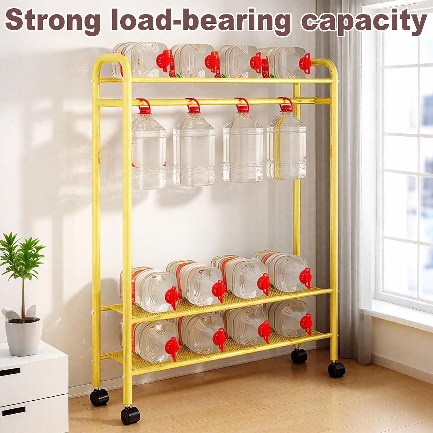 Clothes Rack For Hanging Clothes With Wheels, Metal Freestanding Portable Rolling Garment Rack, Clothing Racks With 3 Shelves For Bedroom Laundry Living Room(White,80cm/31.5in)