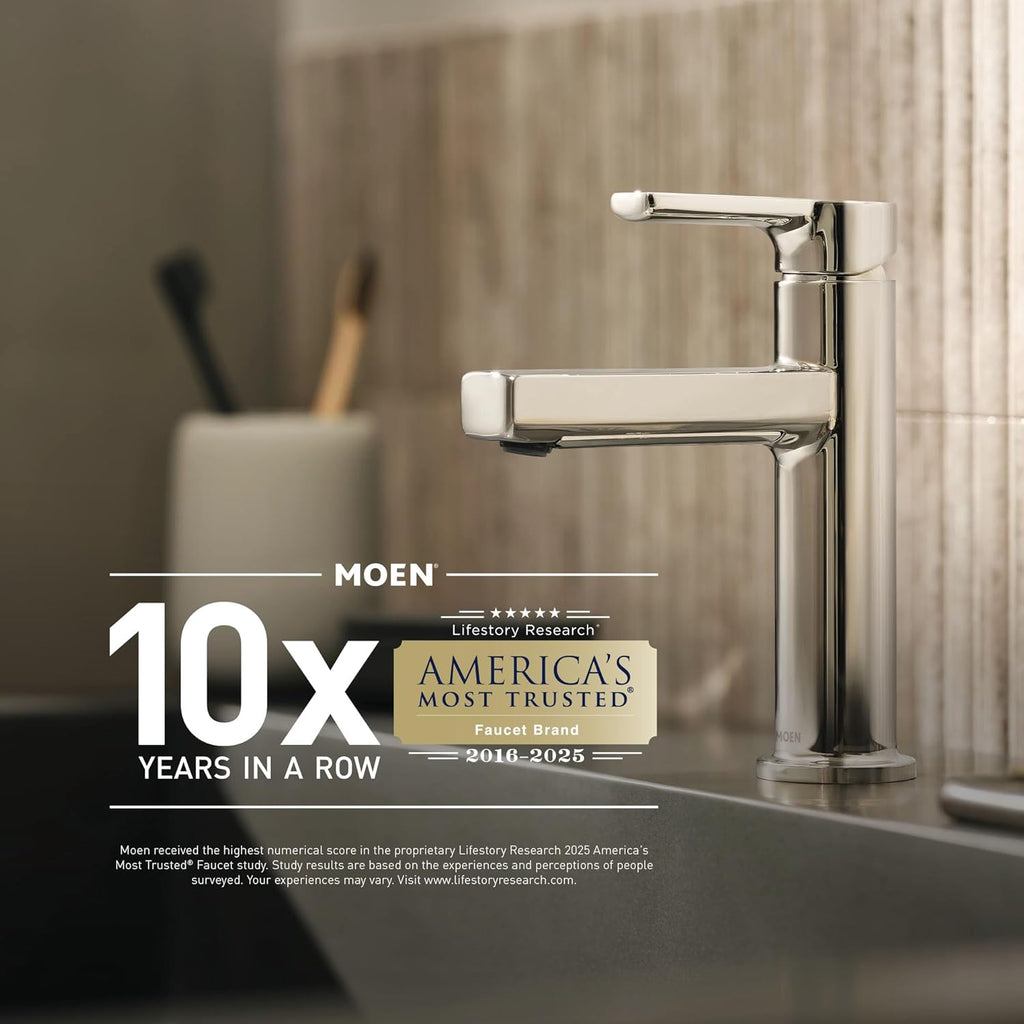 Moen 695 Voss One-Handle Freestanding Floor Mount Tub Filler with Handshower, Chrome