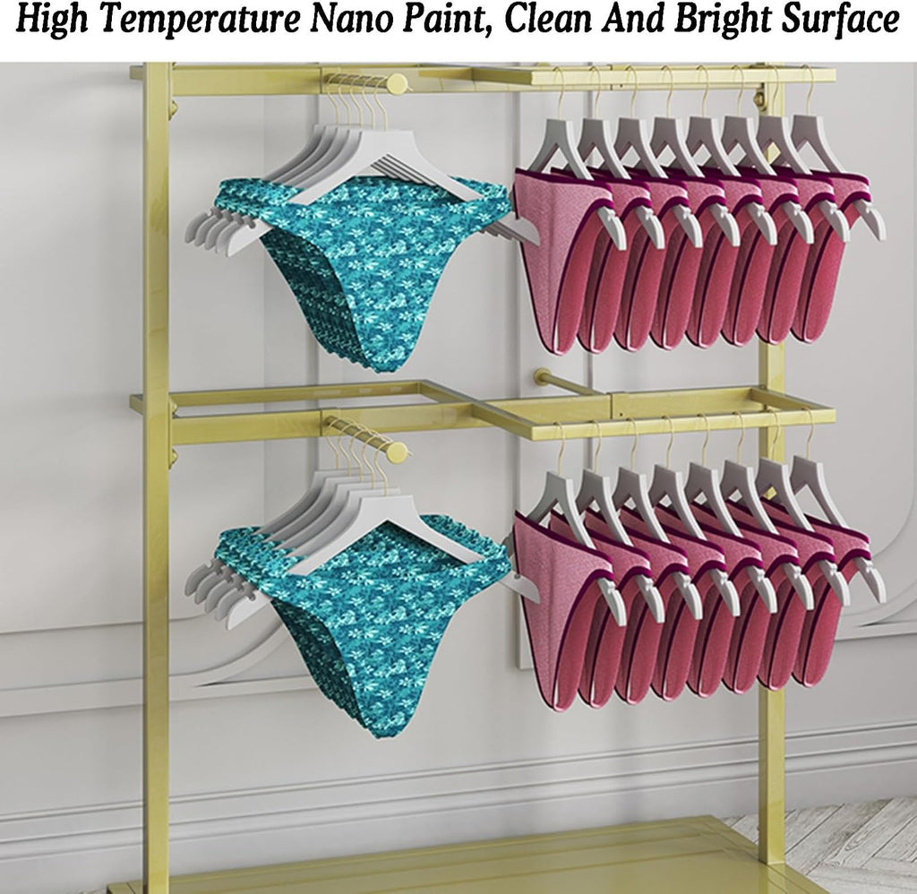 Double-Sided Underwear Display Stands,Freestanding Clothing Store Boutiques Retail Lingerie Garment Rack,for Socks Bra Panties