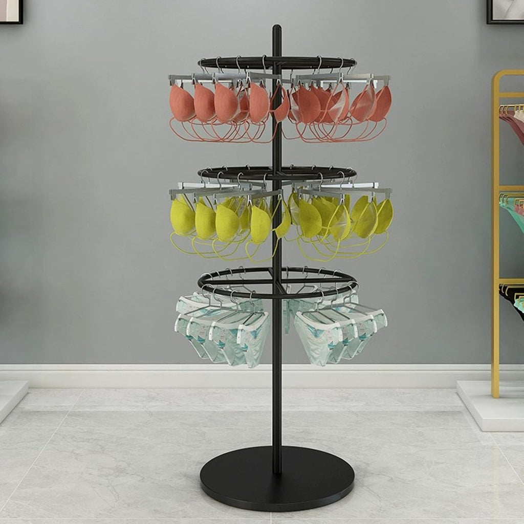 Freestanding Clothing Store Bras Storage Organizer Rack,retail Store Panty Shorts Bra Hijab Silk Shawl Display Stand,commercial Shelves for Socks Scarves Storage,for Bedroom/boutique